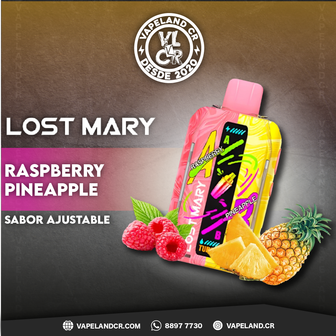 Lost Mary Mixer+ Raspberry Pineapple 30000 puffs.