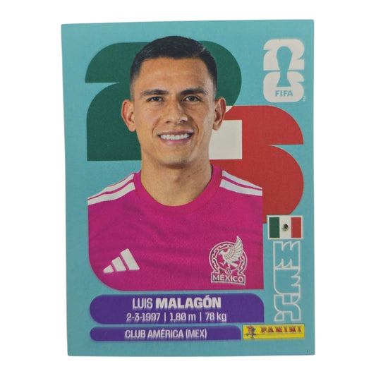 Luis Malagón MEX 2 Mundial 2026 Panini.