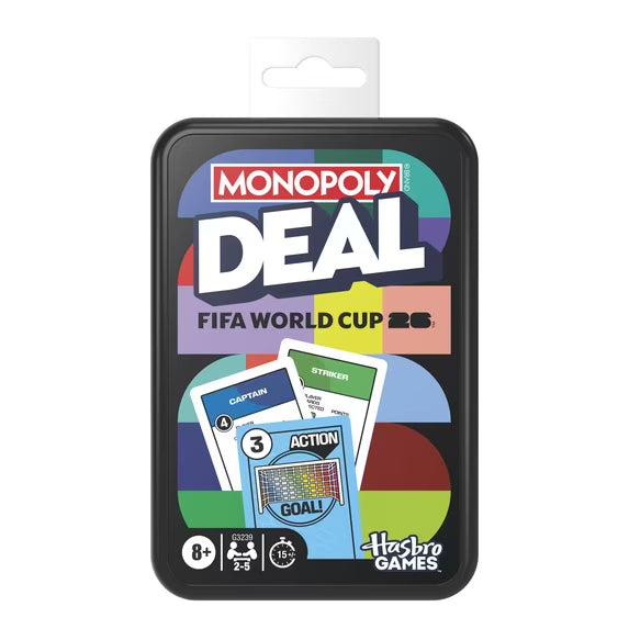 Hasbro Games Monopoly Deal Fifa World Cup.