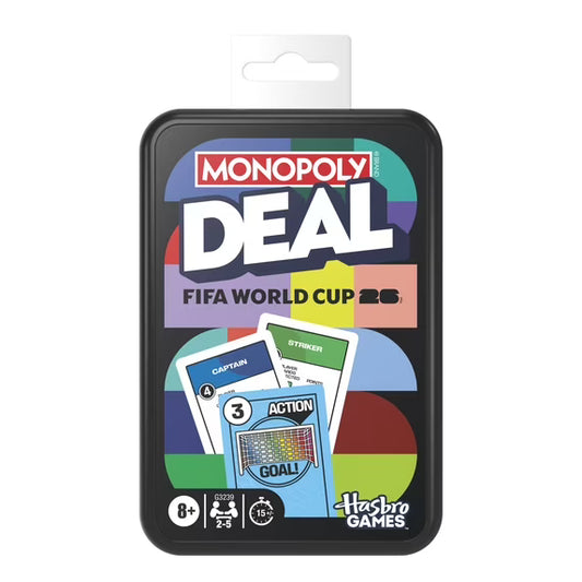 Hasbro Games Monopoly Deal Fifa World Cup.