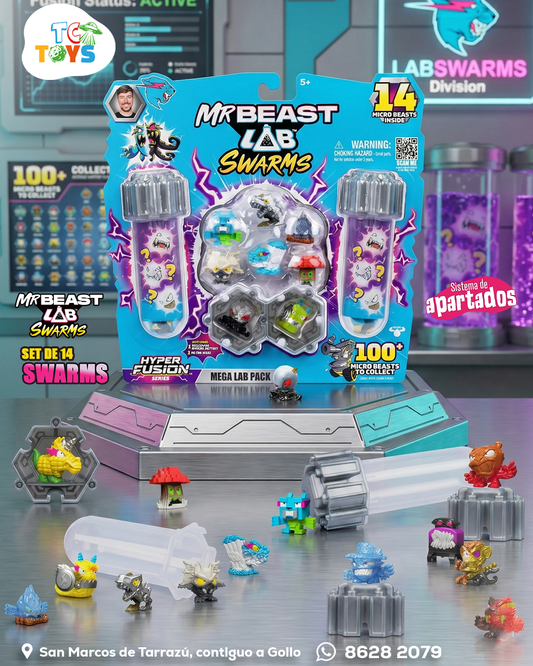 MR Beast LAB Swarms 14 Unidades.