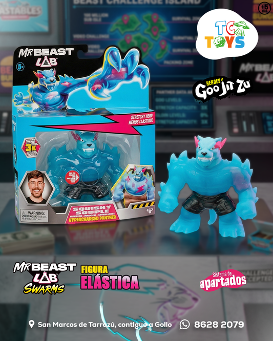 Goo Jit Zu MR Beast LAB Iconic Panther.
