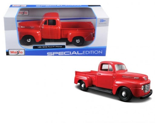 Maisto 1948 Ford F-1 Pickup Rojo.