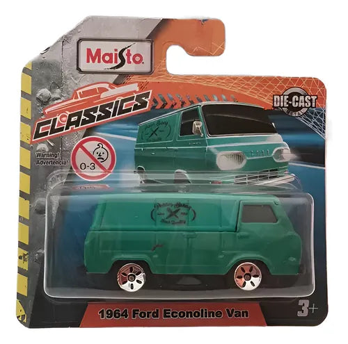 Maisto 1964 Ford Econoline Van Verde.