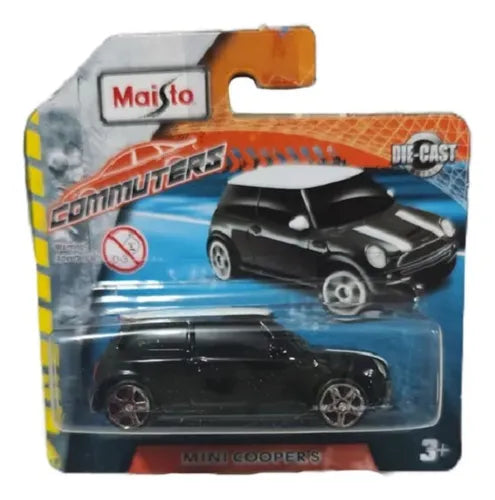 Maisto Mini Cooper S Negro.