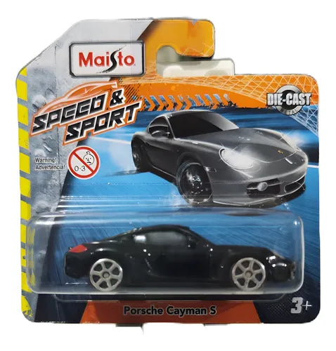 Maisto Porsche Cayman S Negro.