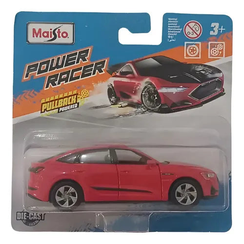 Maisto Power Racer Audi e-tron Sportback Rojo.