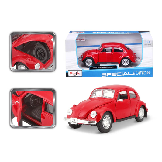 Maisto Volkswagen Beetle Rojo.