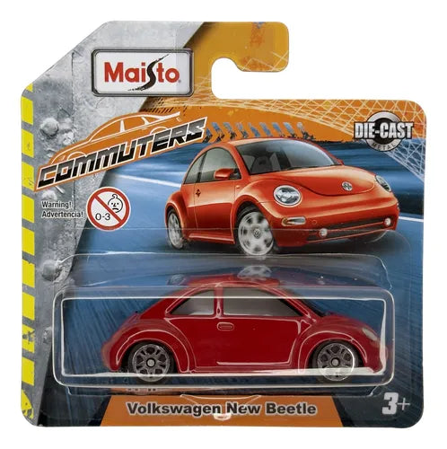 Maisto Volkswagen New Beetle Rojo.