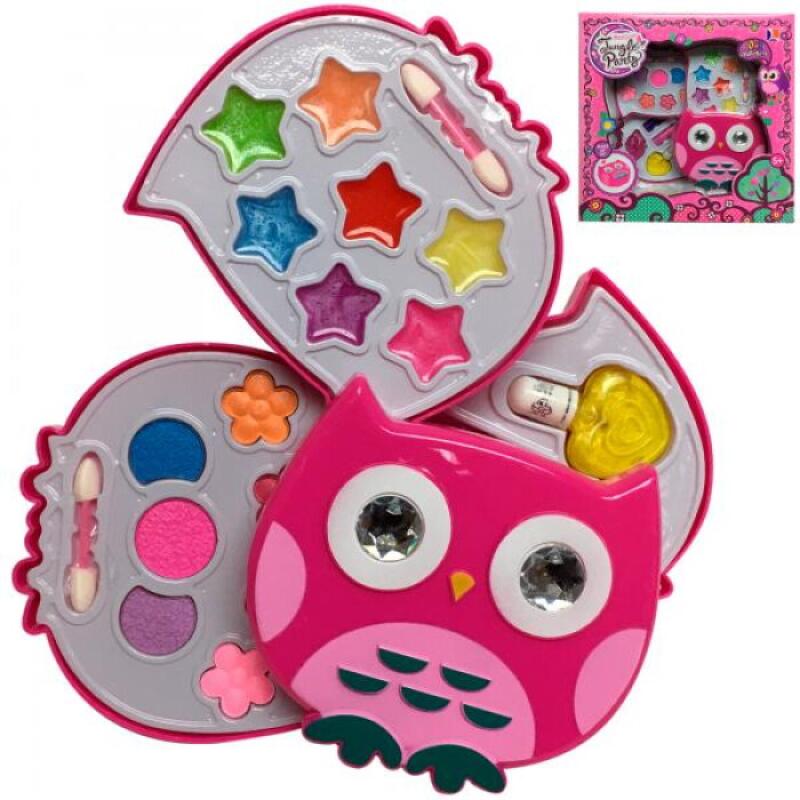 Maquillaje con Estuche de Búho.