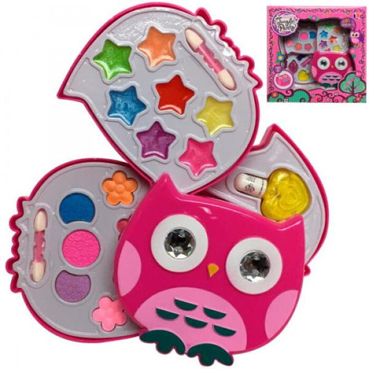 Maquillaje con Estuche de Búho.