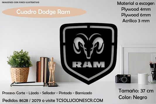 Cuadro Marca Carro Ram
