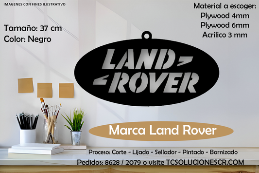 Cuadro Marca Carro Land Rover