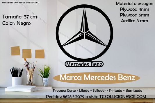 Cuadro Marca Carro Mercedes Benz