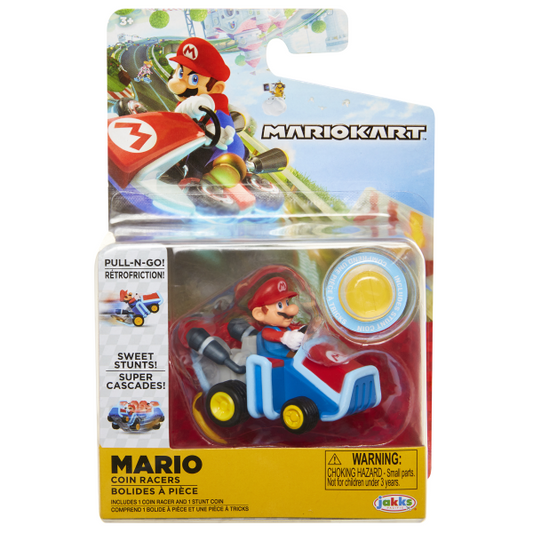 Mario Kart Mario Con Moneda Jakks.