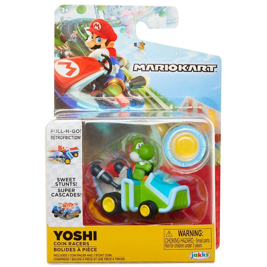 Mario Kart Yoshi Con Moneda Jakks.