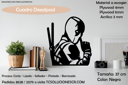 Cuadro Marvel Deadpool 1