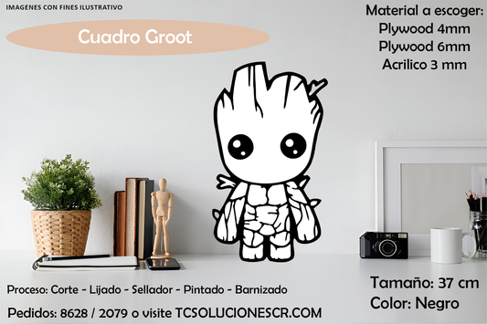 Cuadro Marvel Groot