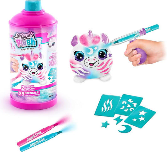 Mascota Air Brush Plush para Decorar Canal Toys.