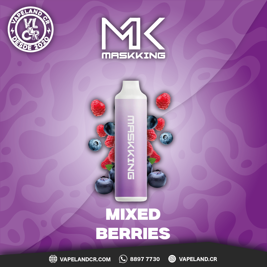 Masking Mixed Berries 6000 puffs.
