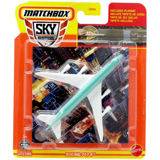 Avión Matchbox Boeing 747-8.