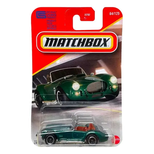 Matchbox 1965 Shelby Cobra 427 Verde.
