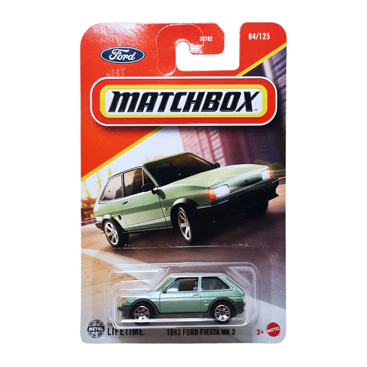 Matchbox 1983 Ford Fiesta MK 2 Verde.