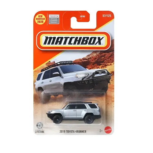 Matchbox 2019 Toyota 4Runner Gris.