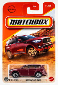 Matchbox 2022 Infiniti QX80 Vino.