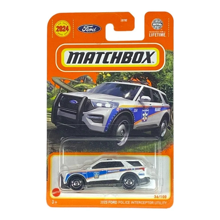 Matchbox 2023 Ford Police Interceptor Utility.