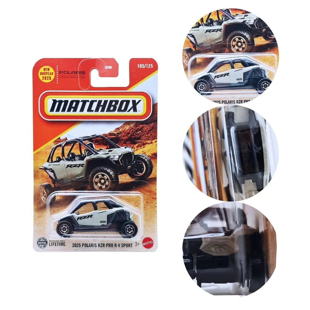 Matchbox 2025 Polaris RZR Pro R 4 Sport Beis.