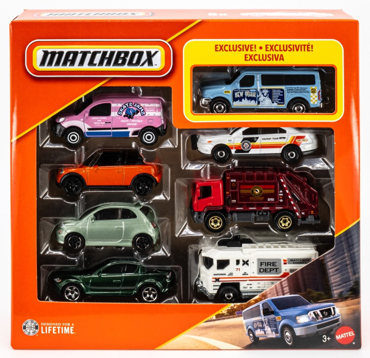 Matchbox 8 Pack.