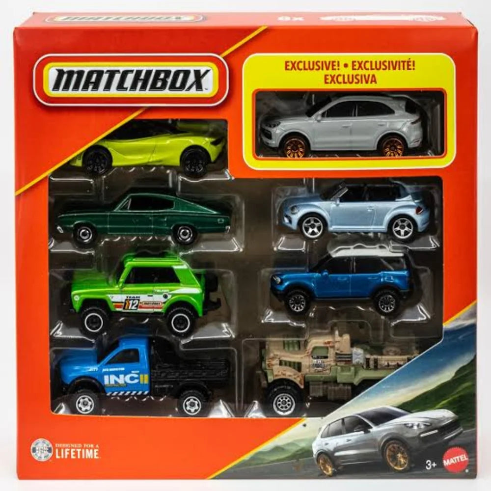 Matchbox 8 Pack.