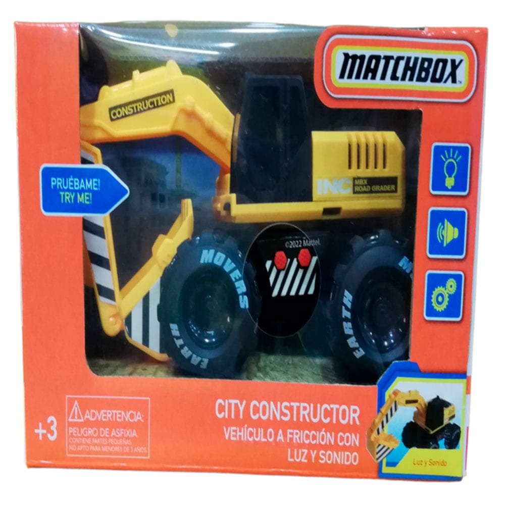 Matchbox City Constructor Excavadora.