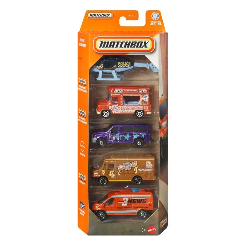 Matchbox City Life 5 Pack.