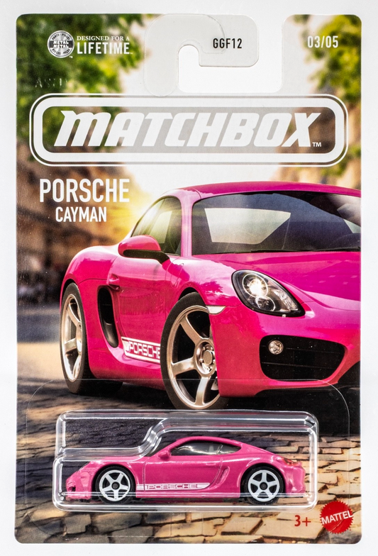 Matchbox Designed For A Lifetime Porsche Cayman.