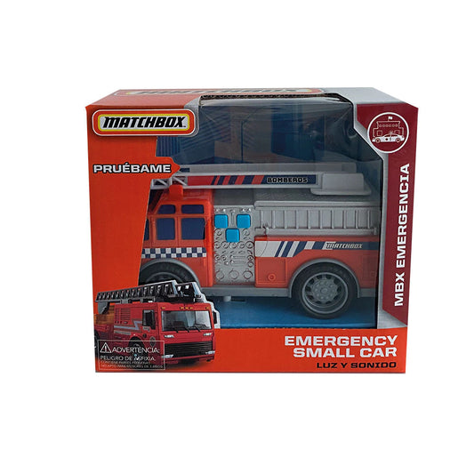 Matchbox Emergency Small Car Bomberos.
