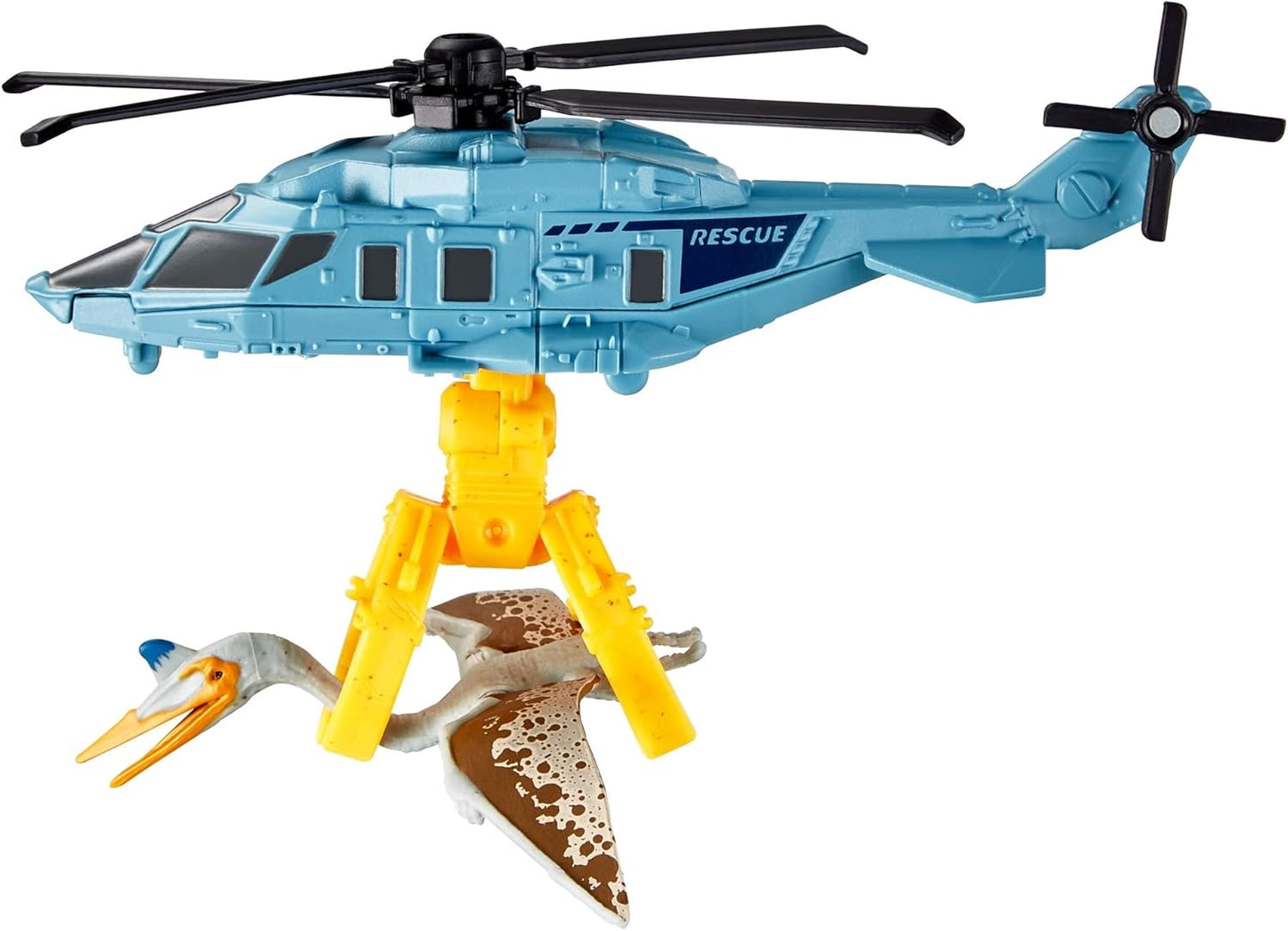 Matchbox Jurassic World Helicóptero de Quetzal.
