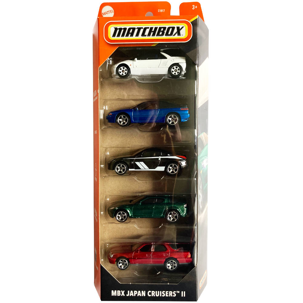 Matchbox MBX Japan Cruisers ll 5 Pack.
