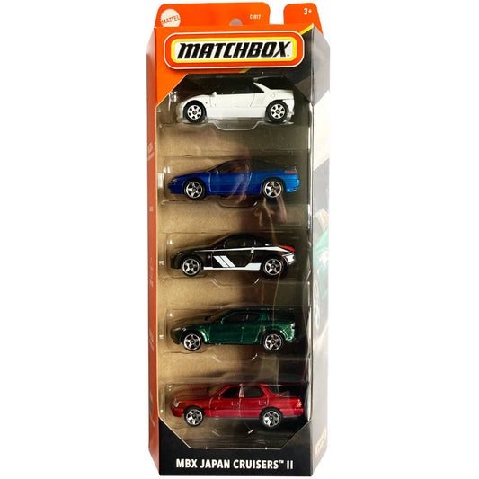 Matchbox MBX Japan Cruisers ll 5 Pack.