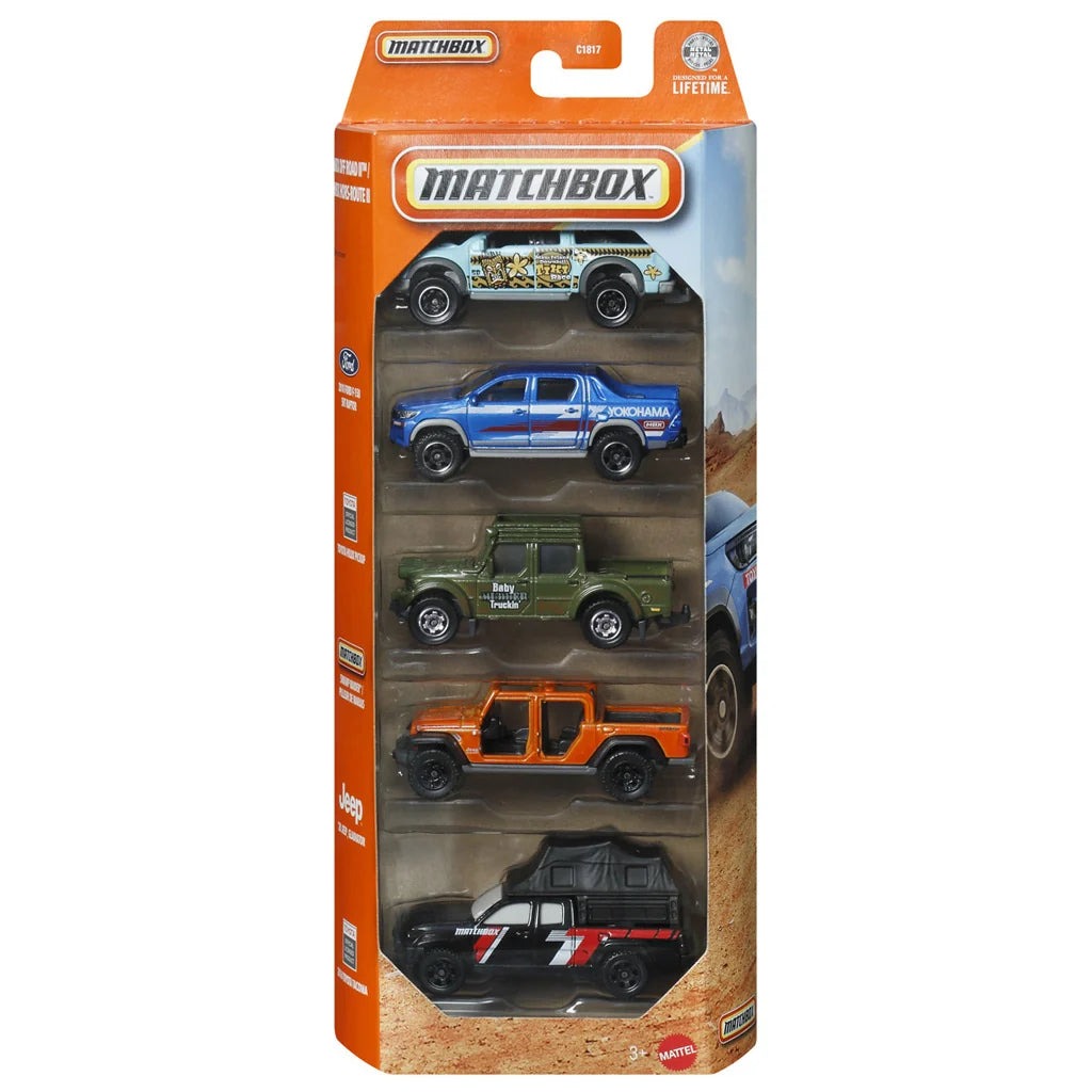 Matchbox MBX Off Road ll 5 Pack.