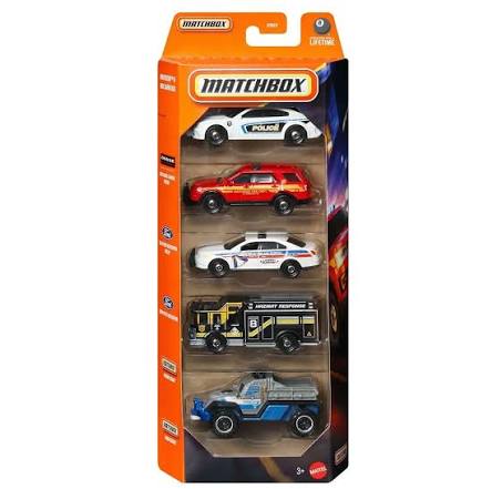 Matchbox MBX Rescue VI 5 Pack.