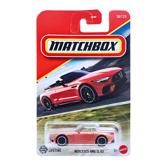 Matchbox Mercedes-AMG SL 63 Naranja.