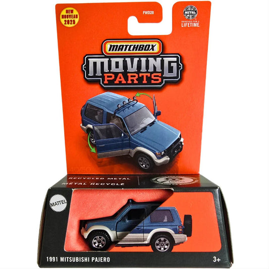 Matchbox Moving Parts 1991 Mitsubishi Pajero.