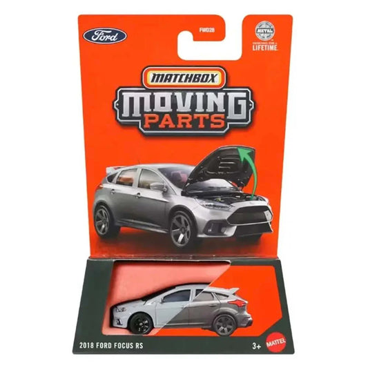 Matchbox Moving Parts 2018 Ford Focus RS.
