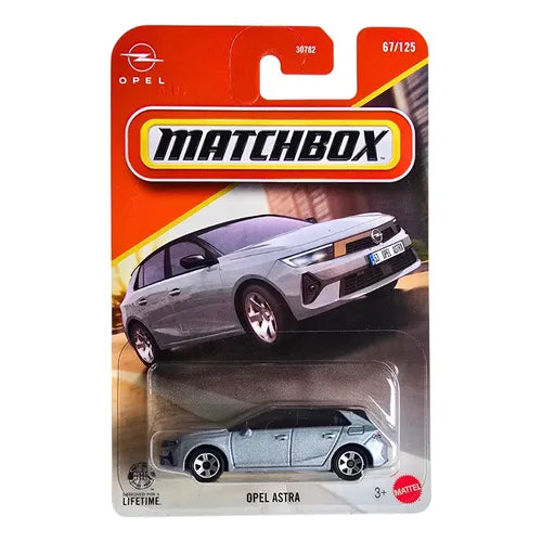 Matchbox Opel Astra Gris.