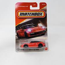 Matchbox Porsche 911 Targa Rojo.