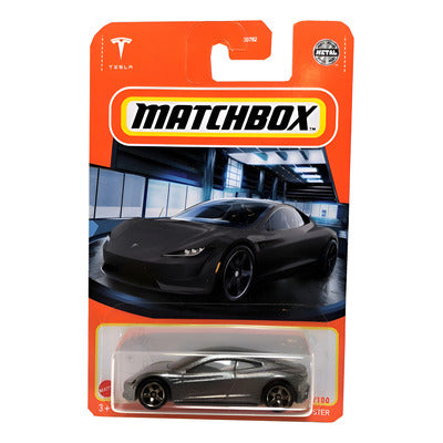 Matchbox Tesla Roadster Negro.