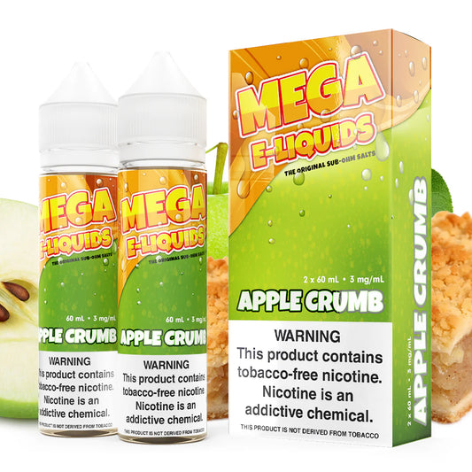 Mega Apple Crumb 3mg y 6mg.