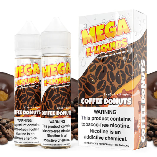 Mega Coffee Donuts 3mg y 6mg.